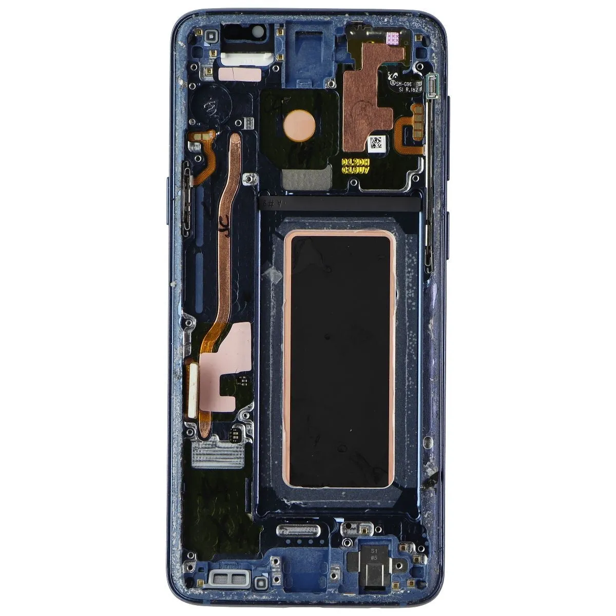 Repair Part - Replacement LCD   Frame for Samsung Galaxy S9 - Coral Blue