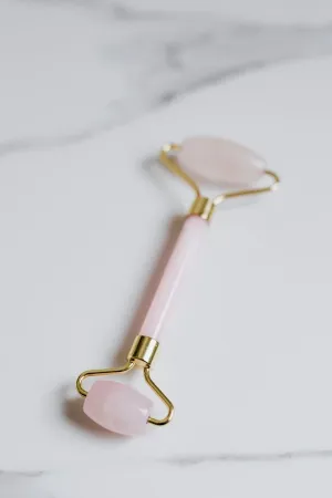 Rose Quartz Face Massage Roller