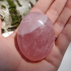 Rose Quartz Palm Stone (#12)