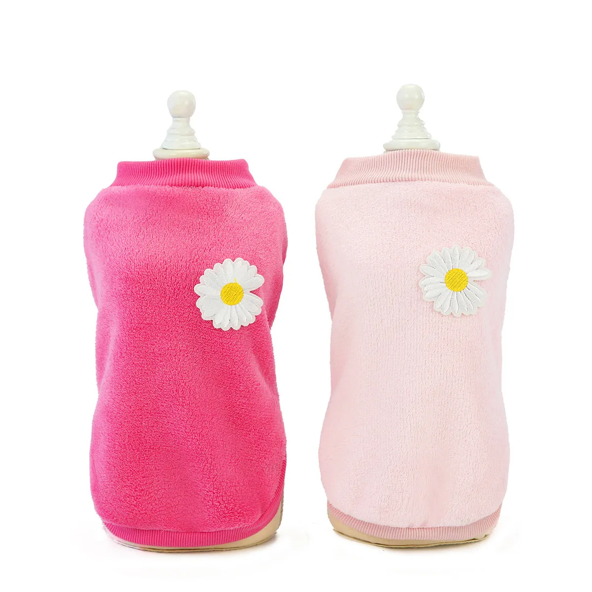 Small dog coral fleece home clothes pet clothes