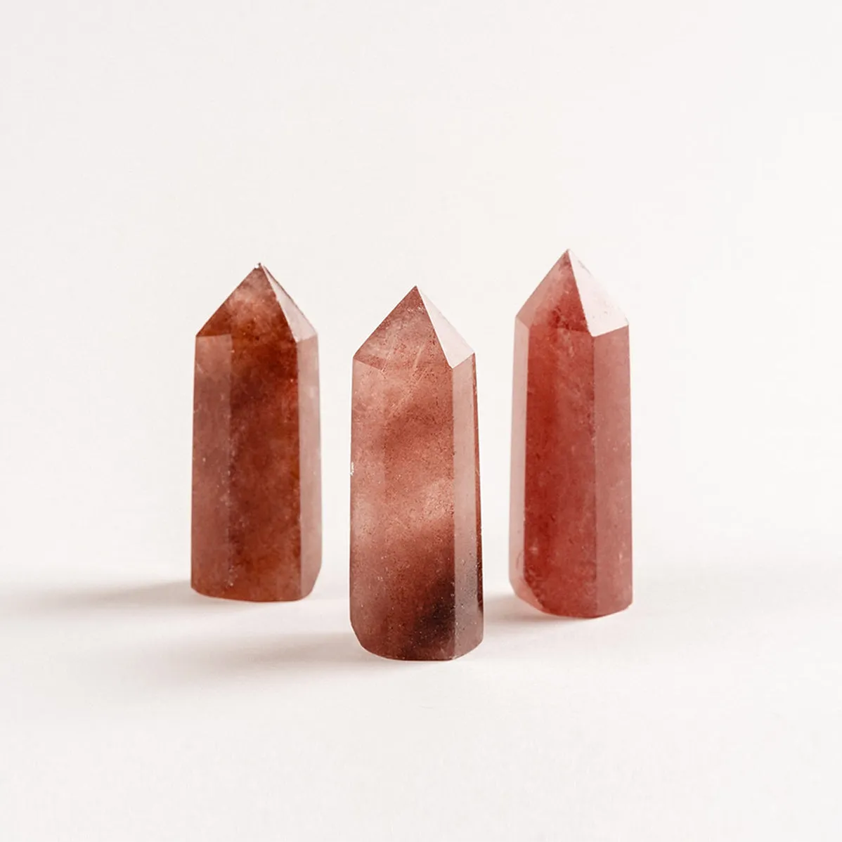 Strawberry Quartz Point