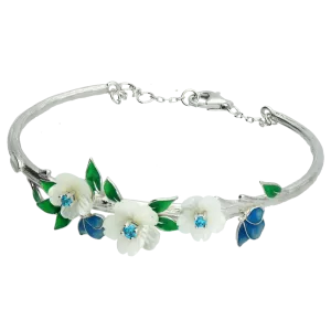 Winter Tree Flowers Bracelet